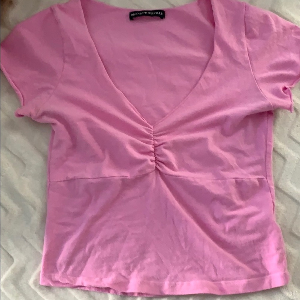 Pink top